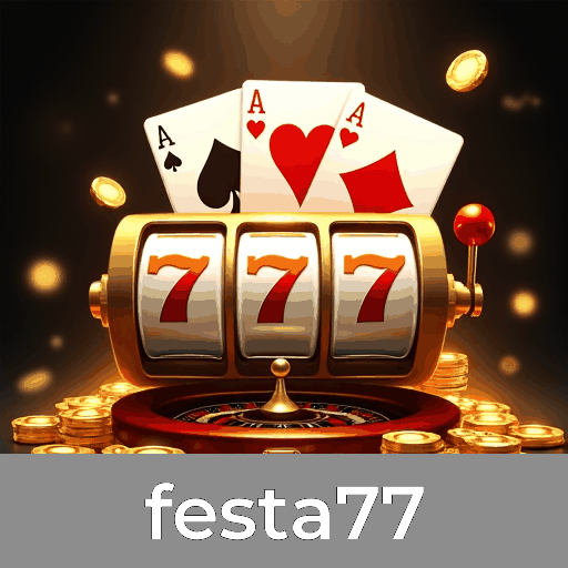 Festa77: Slots com Jackpot, Poker Estratégico e Roleta ao Vivo